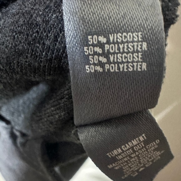 Aerie Oversized Sweatshirt Tunic Long Sleeve Pockets Charcoal Gray Womens XL - Picture 2 of 3